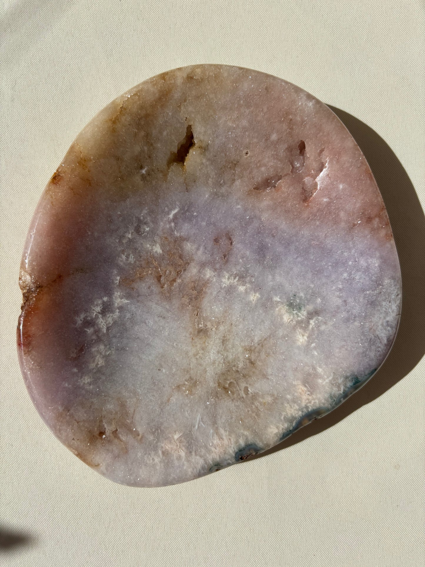 Pink Amethyst Kristall - Schale