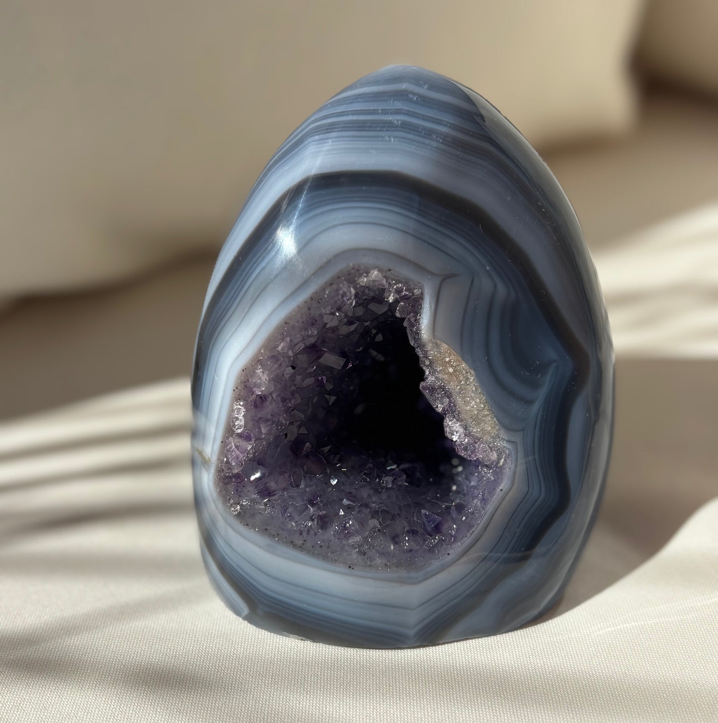 Amethyst Achat Freiform