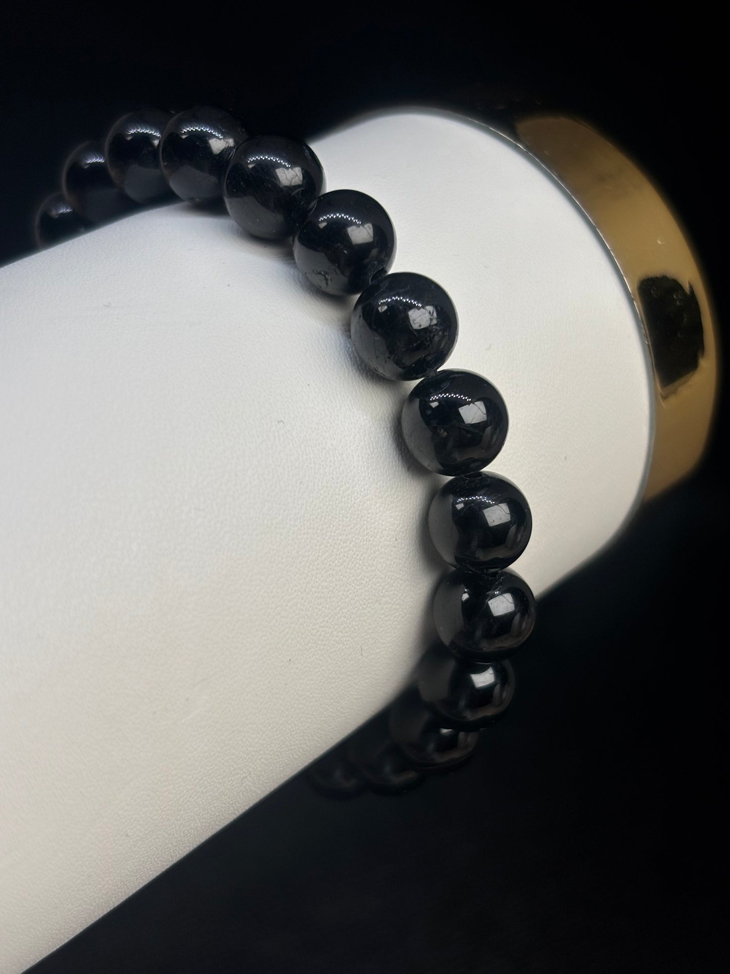 Schwarzer Turmalin Armband