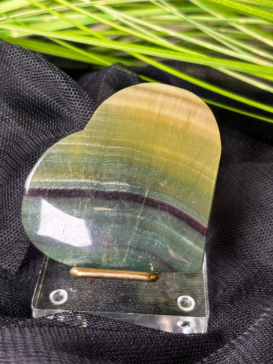 Fluorit Herzen zur Auswahl