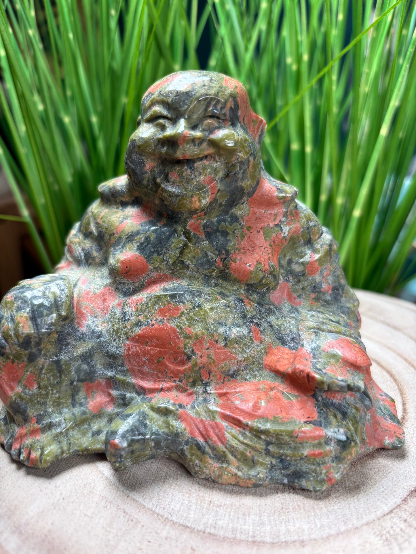 Unakit Buddha Dickbauch – 12,5 cm