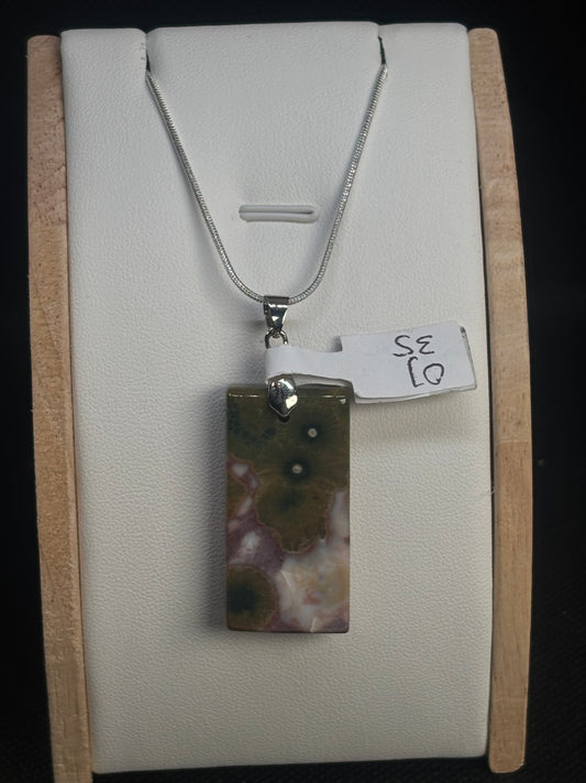 Ocean Jaspis Anhänger