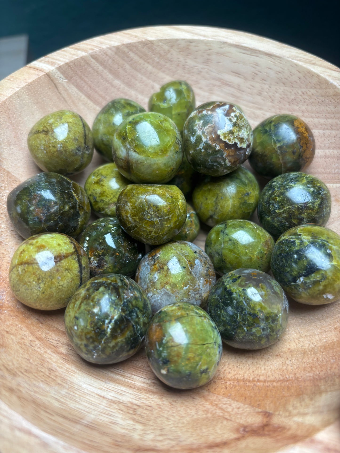 Grüner Opal Trommler