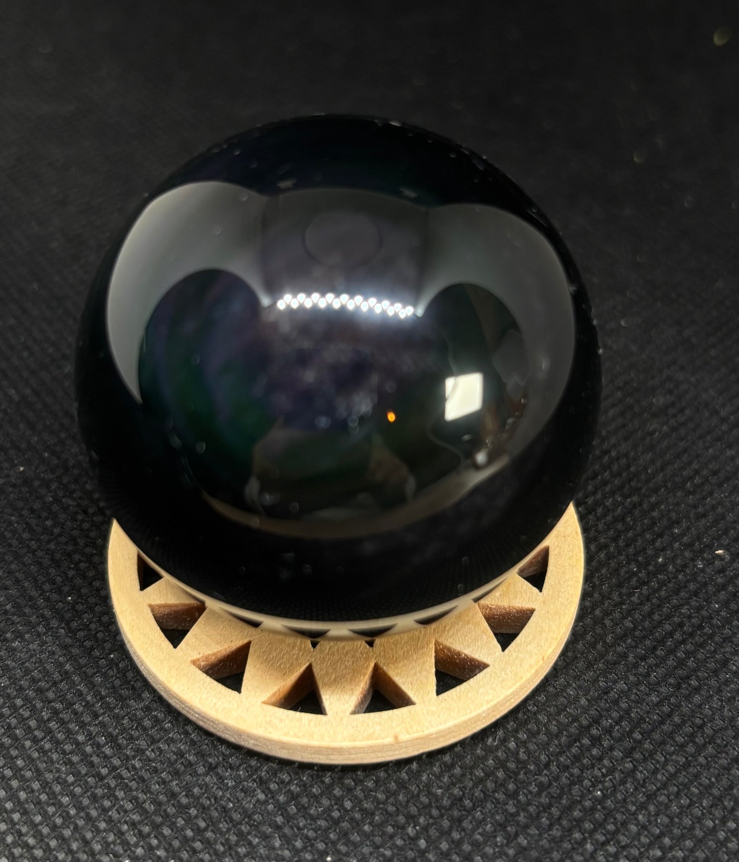 Regenbogen Obisdian Kugel