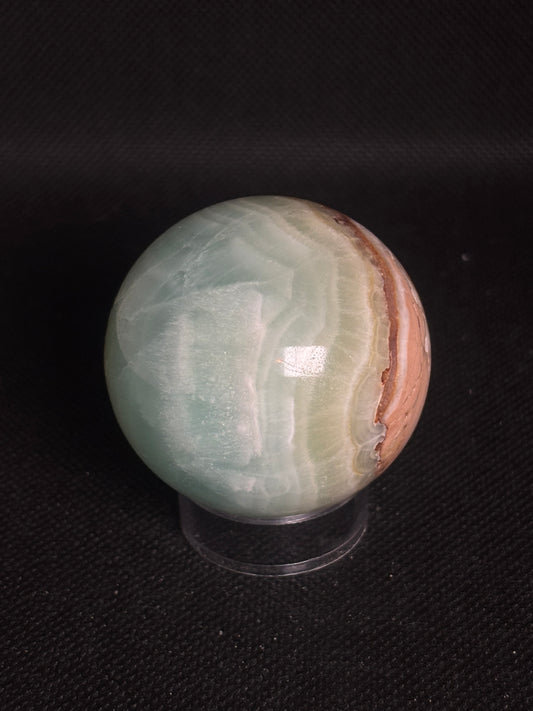 Grüner Calcit Kugel