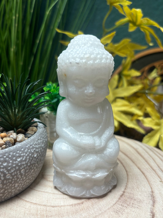 Buddha Verschiedene Edelsteine