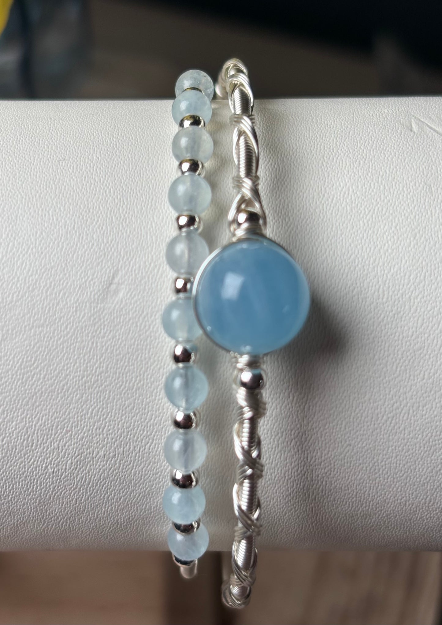Armband -Armreif  aus Kupfer verschiedene Edelsteine Auswahl