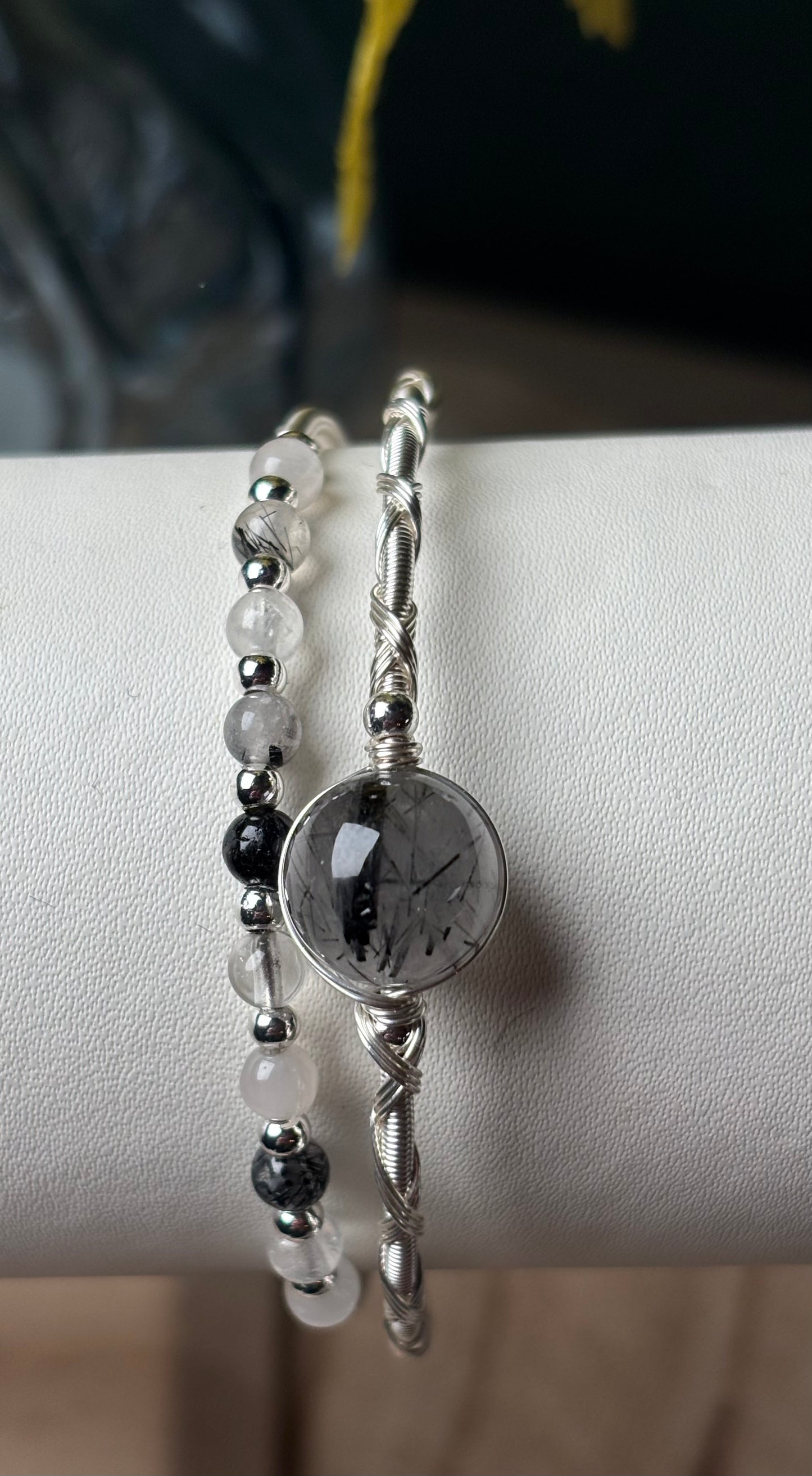 Armband -Armreif  aus Kupfer verschiedene Edelsteine Auswahl