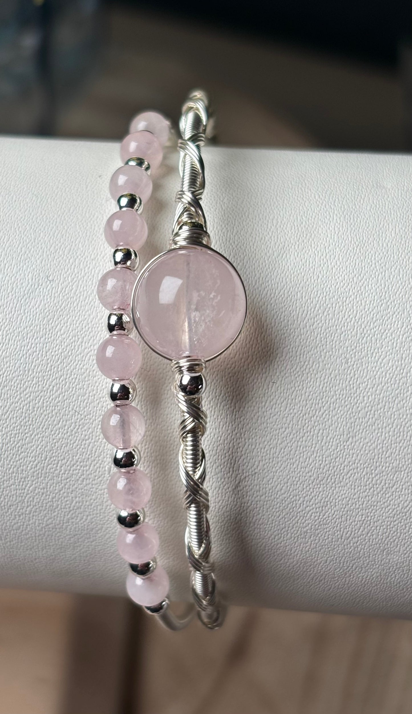 Armband -Armreif  aus Kupfer verschiedene Edelsteine Auswahl