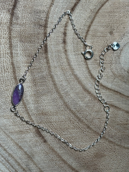 Kupfer Amethyst Armband