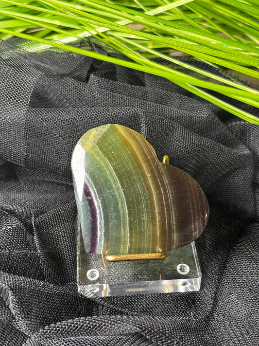 Fluorit Herzen zur Auswahl