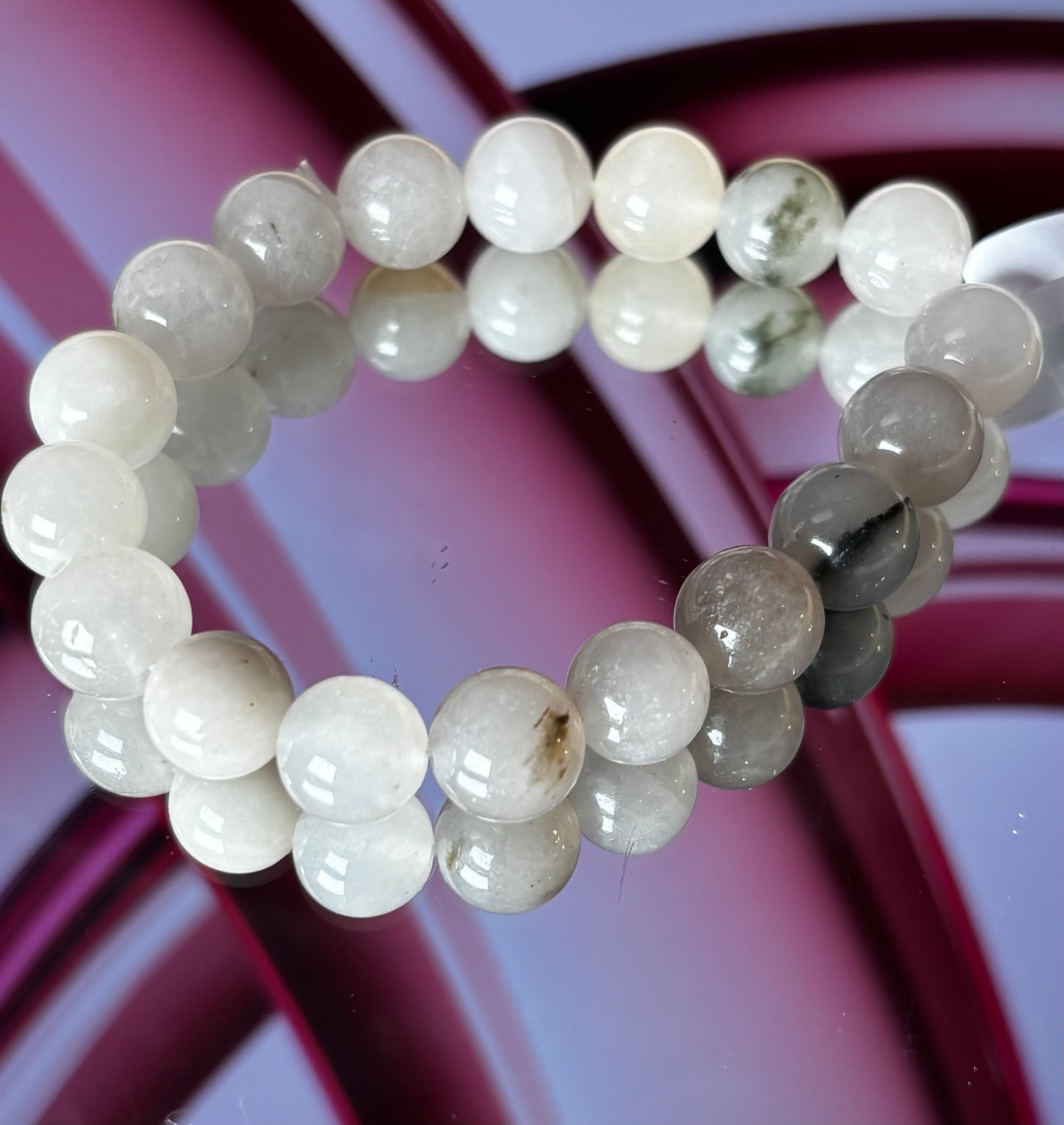 Achat Armband – 10mm Perlen