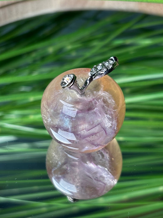 Äpfel aus Fluorit – Verschiedene Farben zur Auswahl