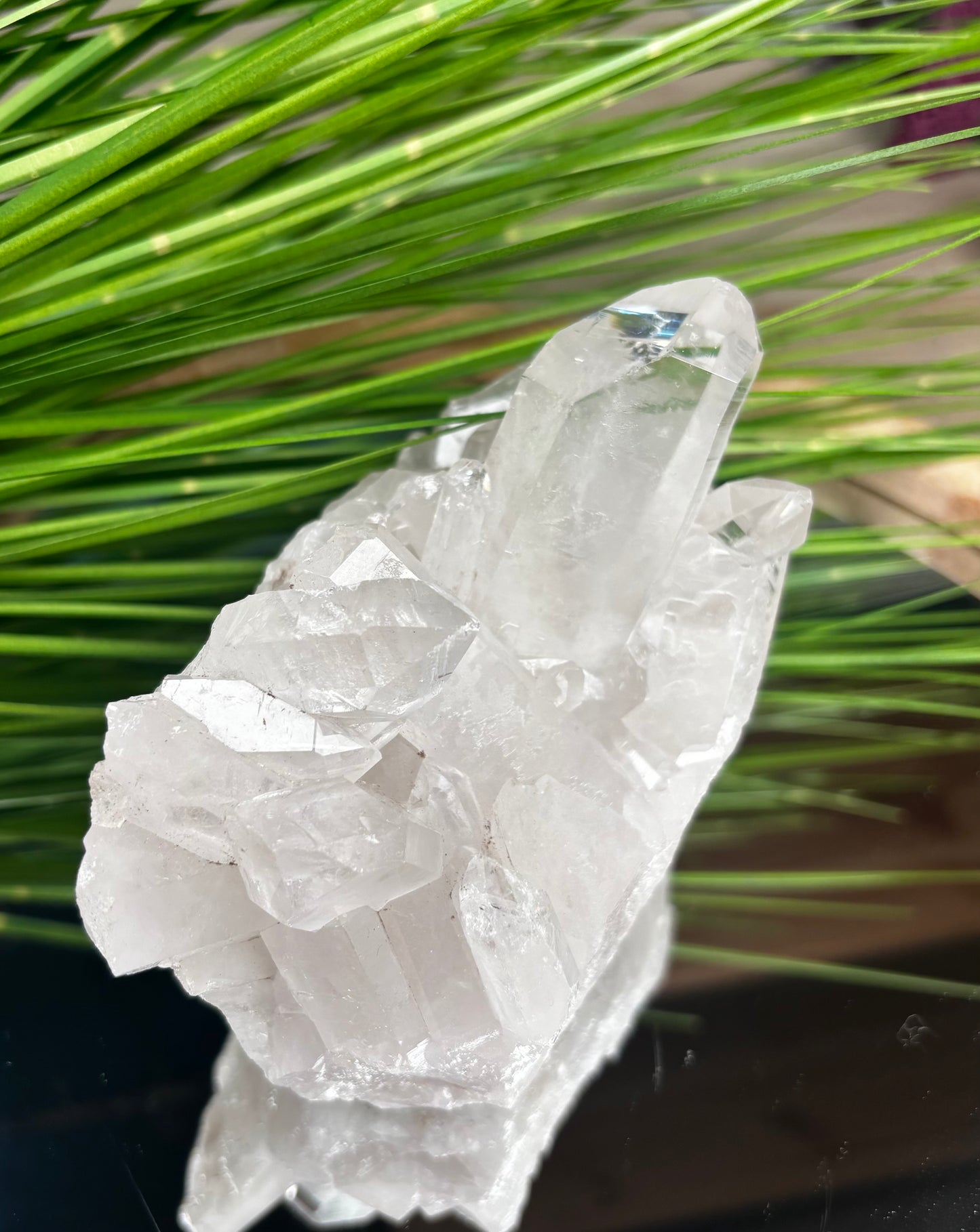 Bergkristall Cluster – 11,8 x 9,2 cm