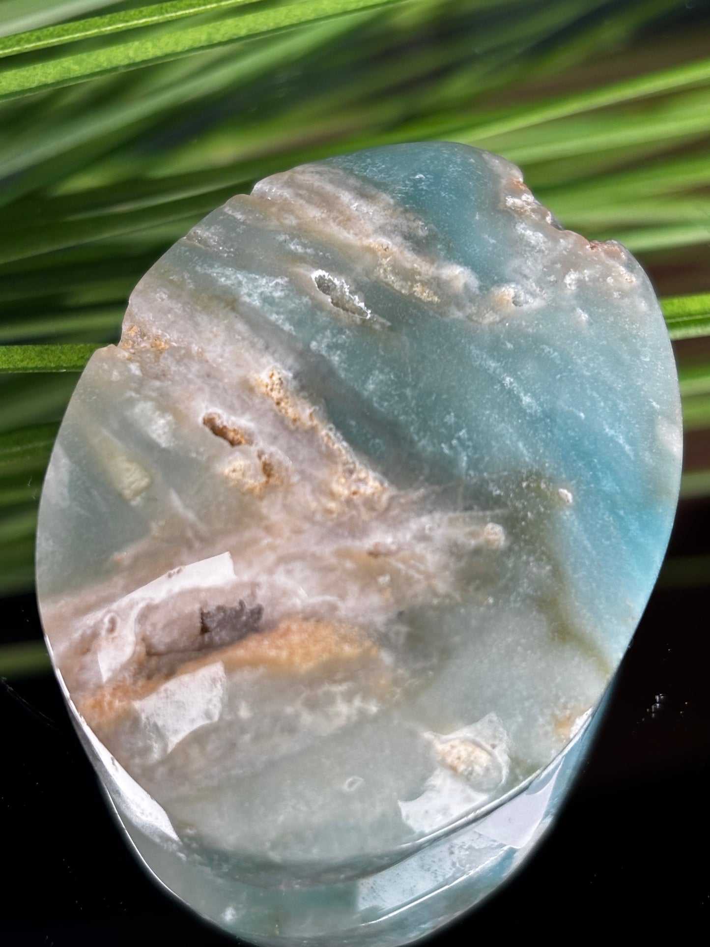 Karibische Calcit Handsteine – Verschiedene Größen