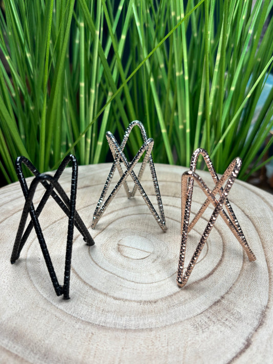 Metall Halterung für Kristall-Zepter – Verschiedene Farben