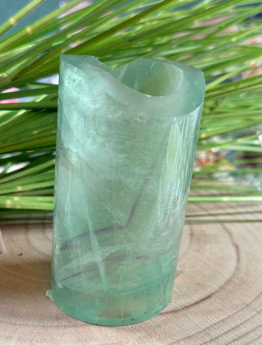 Fluorit Säule 9,7 cm - Naturstein