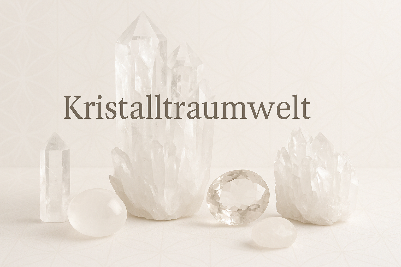 Kristalltraumwelt Banner - Helle Töne