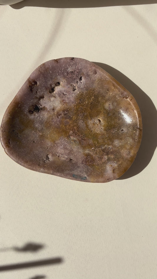 Pink Amethyst Schale