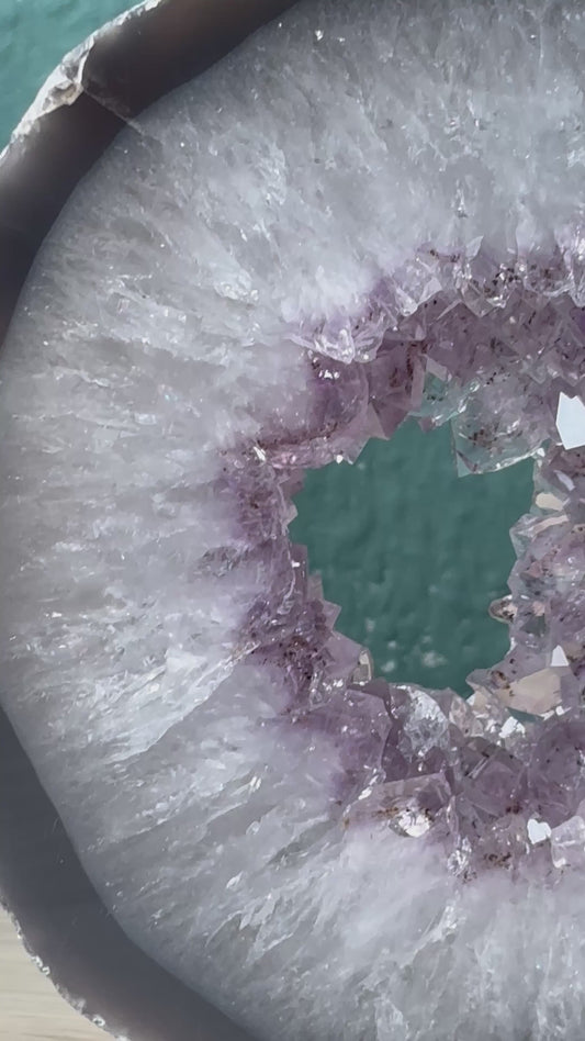 Amethyst-Portal auf Stand - Brasilien